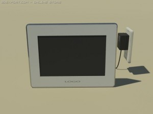 digital picture frame 3D Модель