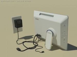 digital picture frame 3D Model