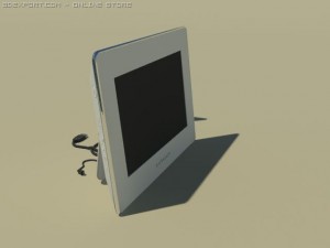 digital picture frame 3D Model