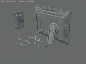 digital picture frame 3D Model