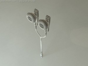 earbuds Model 3D