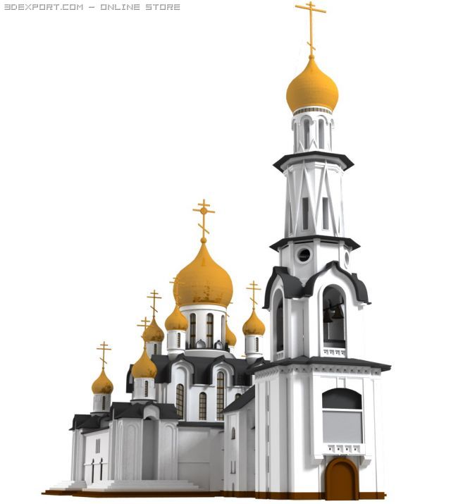 tample Modelo 3D .c4d .max .obj .3ds .fbx .stl .blend