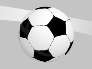 футбольный мяч 3D Модель