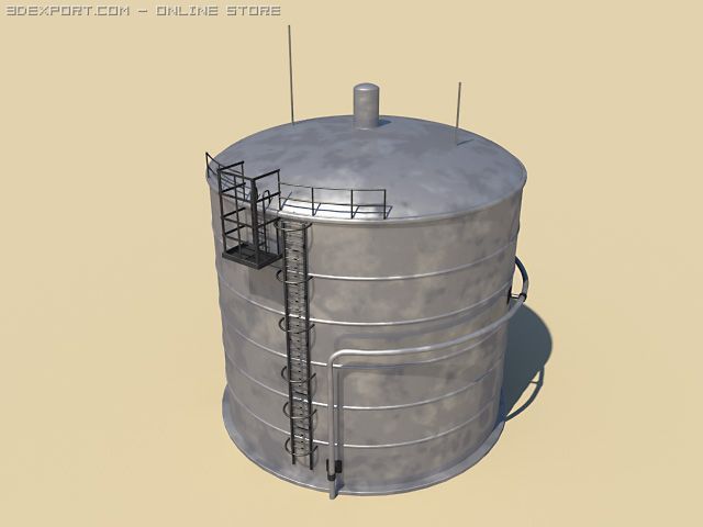 tank 3D Model .c4d .max .obj .3ds .fbx .stl .blend