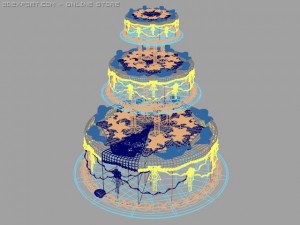 cake Modello 3D