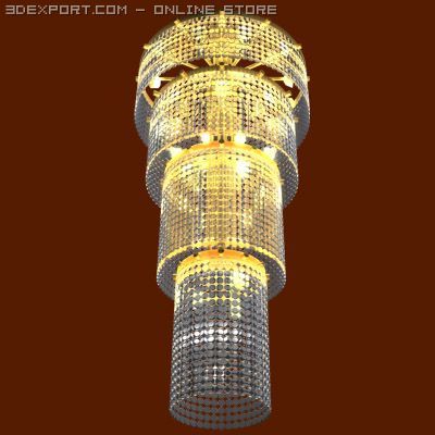 luster Model 3D .c4d .max .obj .3ds .fbx .stl .blend 