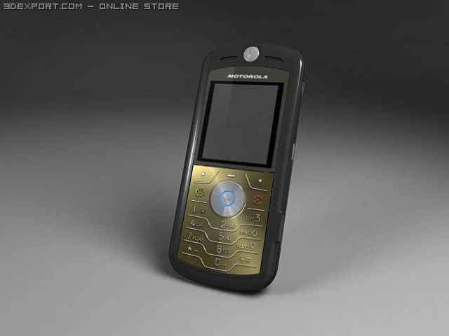 motorola l7 3D Model .c4d .max .obj .3ds .fbx .stl .blend