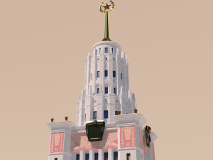 Moscow State University MGU 3D Модель
