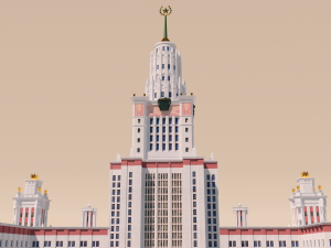 Moscow State University MGU 3D Модель