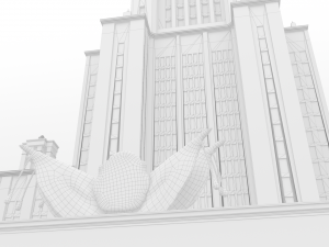 Moscow State University MGU 3D Модель