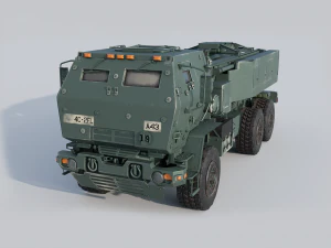M142 HIMARS multiple rocket launcher 3D Model