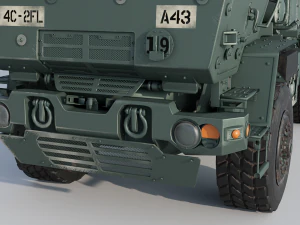 M142 HIMARS multiple rocket launcher 3D Model