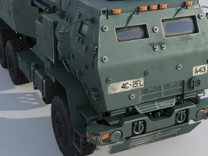 M142 HIMARS multiple rocket launcher 3D Model