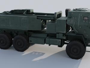 M142 HIMARS multiple rocket launcher Modelo 3D