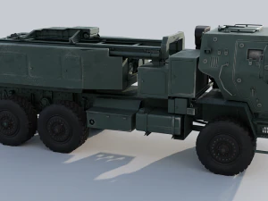 M142 HIMARS multiple rocket launcher 3D Model