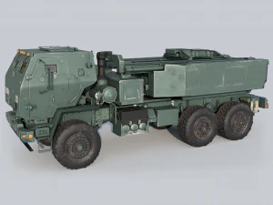 M142 HIMARS multiple rocket launcher 3D Model
