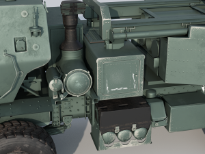 M142 HIMARS multiple rocket launcher Modelo 3D