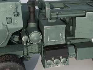 M142 HIMARS multiple rocket launcher 3D Model