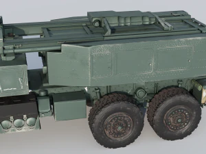 M142 HIMARS multiple rocket launcher 3D Model