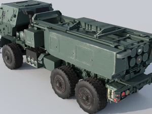 M142 HIMARS multiple rocket launcher 3D Model