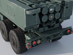 M142 HIMARS multiple rocket launcher Modelo 3D