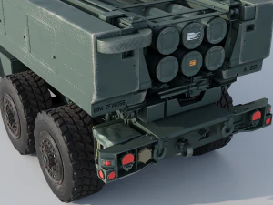 M142 HIMARS multiple rocket launcher 3D Model