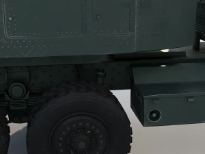 M142 HIMARS multiple rocket launcher 3D Model