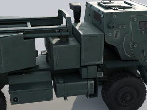 M142 HIMARS multiple rocket launcher 3D Model