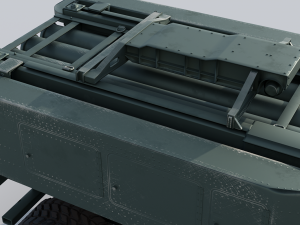M142 HIMARS multiple rocket launcher Modelo 3D