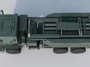 M142 HIMARS multiple rocket launcher Modelo 3D