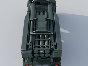 M142 HIMARS multiple rocket launcher Modelo 3D