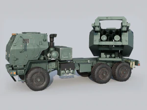 M142 HIMARS multiple rocket launcher 3D Model