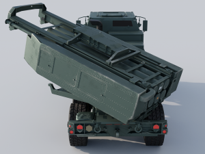 M142 HIMARS multiple rocket launcher Modelo 3D