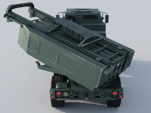 M142 HIMARS multiple rocket launcher 3D Model