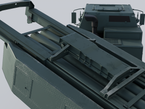 M142 HIMARS multiple rocket launcher Modelo 3D