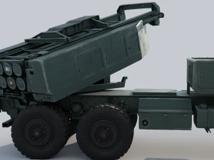 M142 HIMARS multiple rocket launcher 3D Model