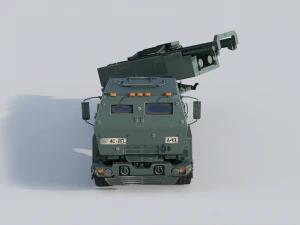 M142 HIMARS multiple rocket launcher 3D Model