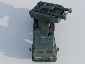 M142 HIMARS multiple rocket launcher Modelo 3D