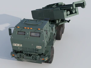 M142 HIMARS multiple rocket launcher 3D Model