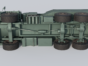M142 HIMARS multiple rocket launcher Modelo 3D