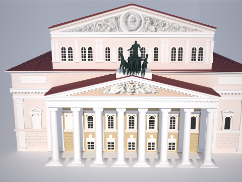 Theatre Bolshoi 3Dモデル