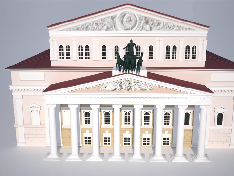 Theatre Bolshoi 3D Model