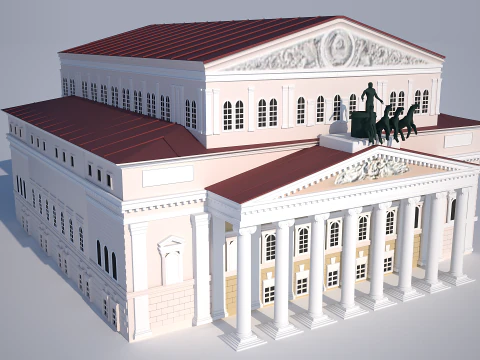 Theatre Bolshoi 3D Model