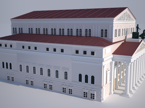 Theatre Bolshoi 3Dモデル