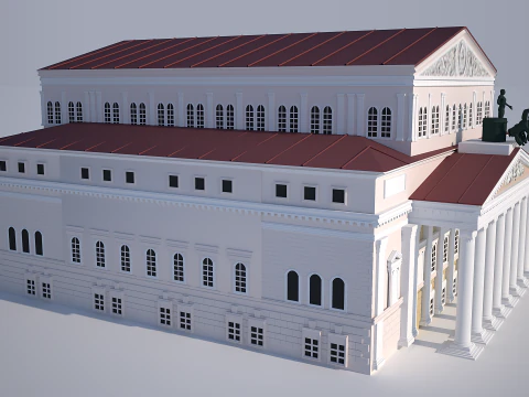 Theatre Bolshoi 3D Model