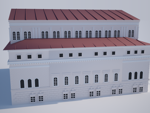 Theatre Bolshoi 3Dモデル