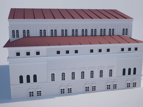 Theatre Bolshoi 3D Model