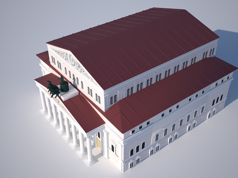 Theatre Bolshoi 3Dモデル
