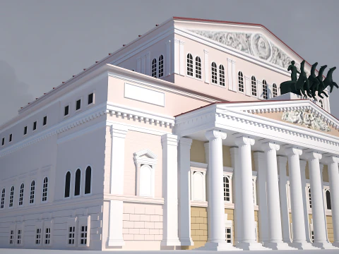 Theatre Bolshoi 3D Model