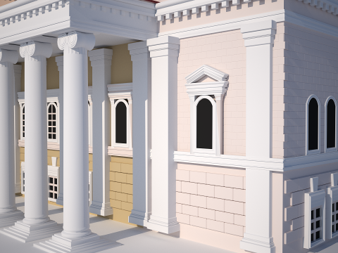 Theatre Bolshoi 3Dモデル